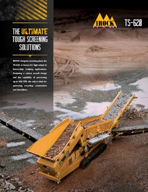 Przesiewacze mobilne IROCK  TS-620