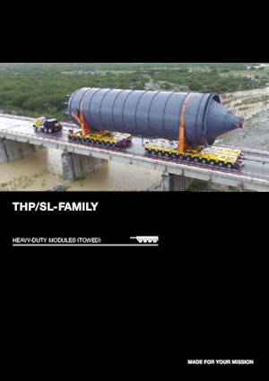 Modułowa przyczepa do dużych obciążeń Goldhofer THP/SL