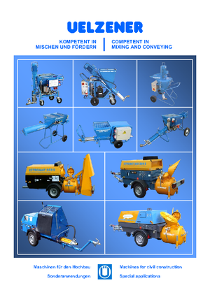 Pompy do mieszania zaprawy Uelzener S 48 easy