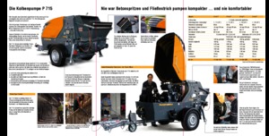 Stacjonarna pompa do betonu Putzmeister P 715 TD