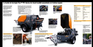 Stacjonarna pompa do betonu Putzmeister P 718 TD