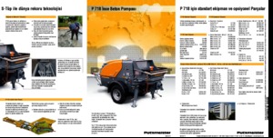 Stacjonarna pompa do betonu Putzmeister P 718 TD