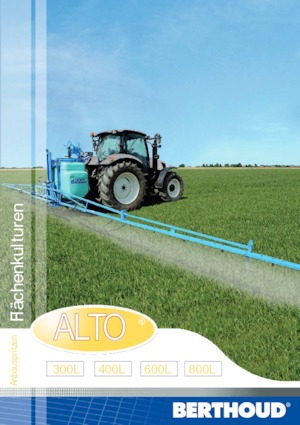 Opryskiwacze zawieszane Berthoud Alto 800