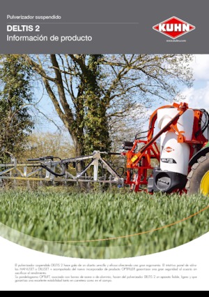 Opryskiwacze zawieszane Kuhn Deltis 2