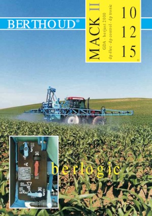 Opryskiwacze zawieszane Berthoud Mack II 12