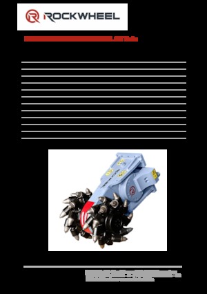 Montowane głowice frezarskie do koparek hydraulicznych Rockwheel by ROCK.ZONE G 5 Twin