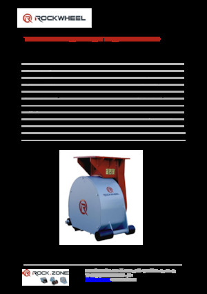 Montowane głowice frezarskie do koparek hydraulicznych Rockwheel by ROCK.ZONE RR 200