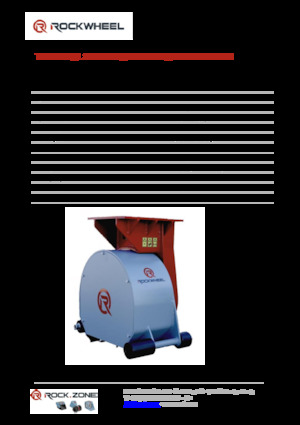 Montowane głowice frezarskie do koparek hydraulicznych Rockwheel by ROCK.ZONE RR 200