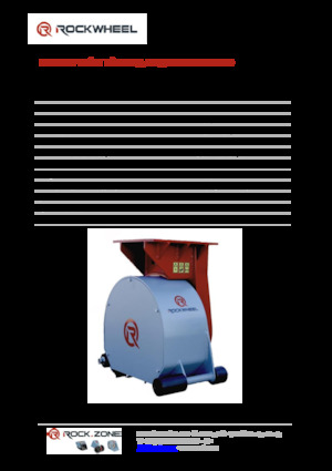 Montowane głowice frezarskie do koparek hydraulicznych Rockwheel by ROCK.ZONE RR 200