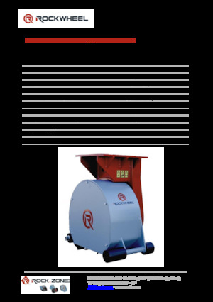 Montowane głowice frezarskie do koparek hydraulicznych Rockwheel by ROCK.ZONE RR 200