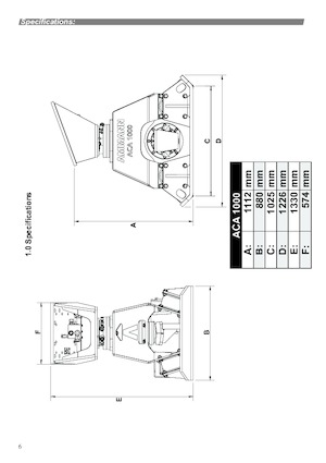 Ubijarki do koparek hydraulicznych Ammann ACA 1000