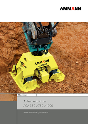 Ubijarki do koparek hydraulicznych Ammann ACA 1000