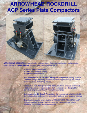 Ubijarki do koparek hydraulicznych Arrowhead ACP 550