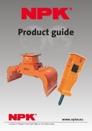 Ubijarki do koparek hydraulicznych NPK C-3D