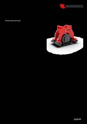 Ubijarki do koparek hydraulicznych Rototilt® C22