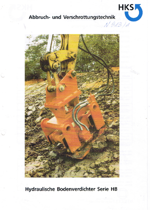 Ubijarki do koparek hydraulicznych HKS HB 9800 R