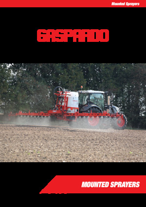 Opryskiwacze zawieszane Gaspardo Teko 600