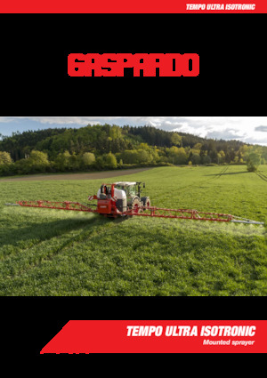 Opryskiwacze zawieszane Gaspardo Tempo Ultra 1600 Isotronic