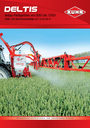 Opryskiwacze zawieszane Kuhn Deltis 1000 RHPM
