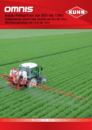 Opryskiwacze zawieszane Kuhn Omnis 800