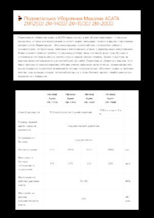 Mocowane zamiatarki Pronar Agata ZM 2000