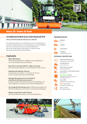 Mocowane zamiatarki Bema bema 25