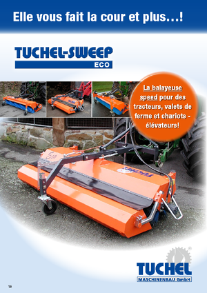 Mocowane zamiatarki Tuchel Eco 180 Ø 520