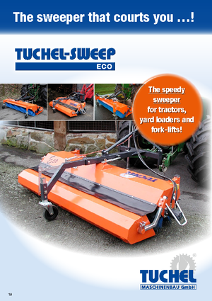 Mocowane zamiatarki Tuchel Eco 180 Ø 520