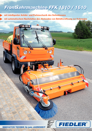 Mocowane zamiatarki Fiedler FFK 1610