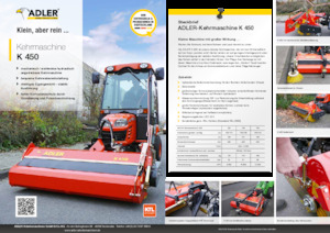 Mocowane zamiatarki Adler K 450-120