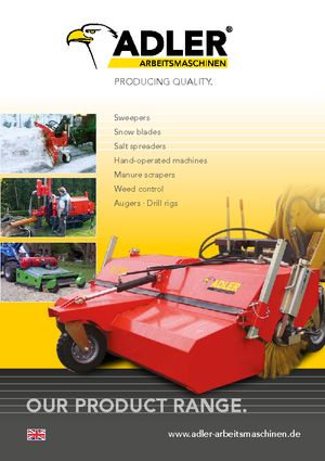 Mocowane zamiatarki Adler K 750-270