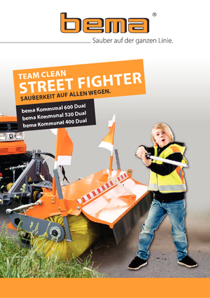 Mocowane zamiatarki Bema Kommunal 520 Dual 1250