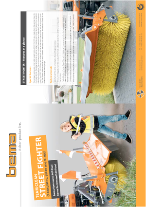 Mocowane zamiatarki Bema Kommunal 600 Dual 2050