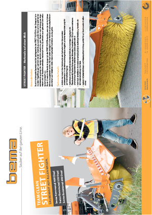 Mocowane zamiatarki Bema Kommunal 600 Dual 2050