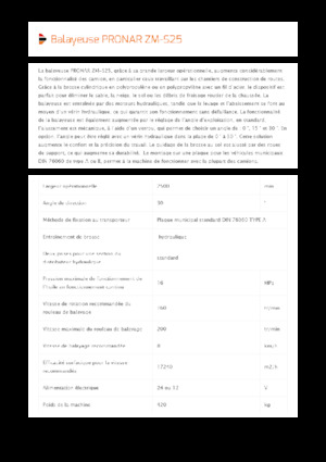 Mocowane zamiatarki Pronar ZM-S 25