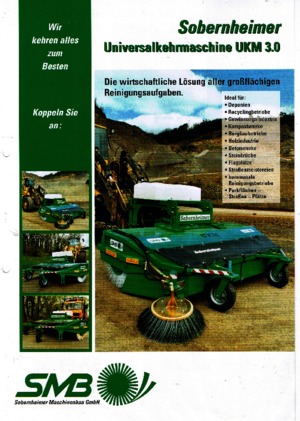 Mocowane zamiatarki Sobernheimer UKM 3.0