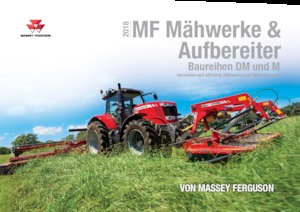 Zestaw koszący — dysk z kondycjonerem Massey Ferguson DM8312 EL-TL-RCB