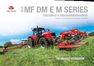 Zestaw koszący — dysk z kondycjonerem Massey Ferguson DM8312 EL-TL-RCB