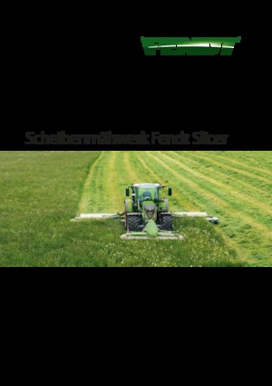 Zestaw koszący — dysk z kondycjonerem Fendt Slicer 9314 TL KCB 