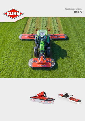 Bęben kombinowany kosiarki bez kondycjonera Kuhn PZ 8831