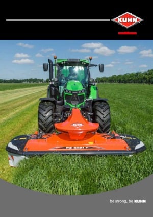 Bęben kombinowany kosiarki bez kondycjonera Kuhn PZ 960