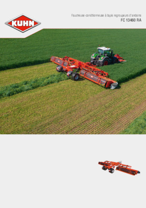 Zestaw koszący — dysk z kondycjonerem Kuhn FC 13460 RA