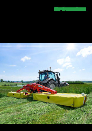 Zestaw koszący — dysk bez kondycjonera Pöttinger NovaDisc 732