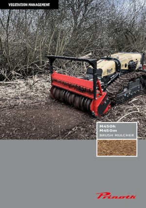 Mulczery Prinoth M450h-1450