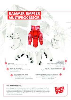 Multi-procesory Rammer RMP18R