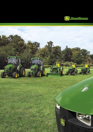 Traktory miejskie z zaczepem przednim John Deere 3036 E