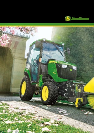 Traktory miejskie z zaczepem przednim John Deere 3036 E