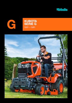 Traktory miejskie z zaczepem przednim Kubota G 23 HD-3
