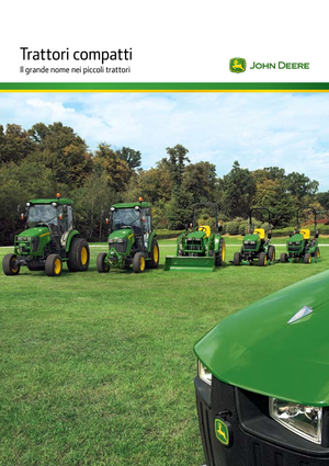 Ciągniki kompaktowe John Deere 4720