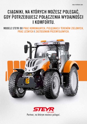 Traktory z napędem 4WD Steyr 6125 Profi Classic Komfort